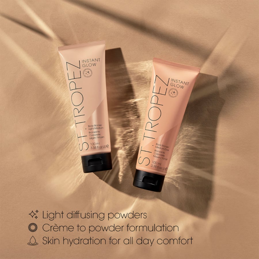 St.Tropez Instant Glow Body Bronzer – Light